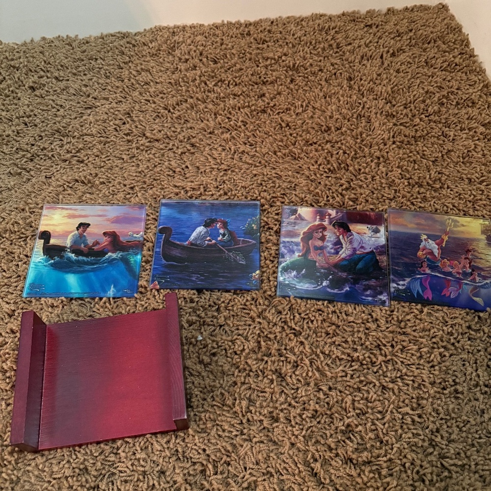 Thomas Kinkade coasters